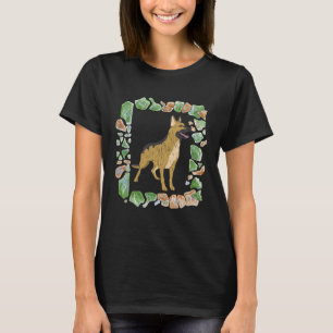 T-shirt Cadre photo de chien de berger allemand Gemstone