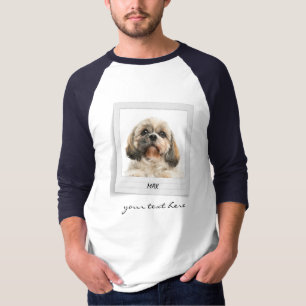 T-shirt Cadre photo pour animaux de compagnie Personnalisé