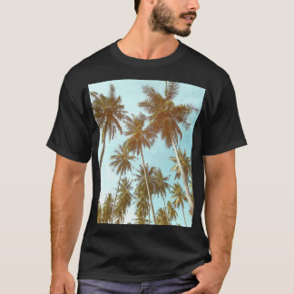 T-shirt Cadre tropical : Palmiers Abstraits