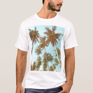 T-shirt Cadre tropical : Palmiers Abstraits