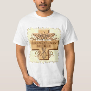 T-shirt Caducée croix Infirmière en radiologie