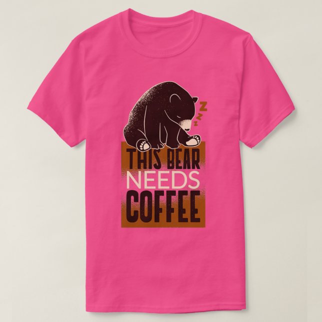 T-SHIRT CAFÉ (Design devant)