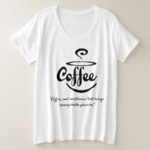 T-shirt café