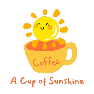 T-shirt Café A Cup of Sunshine