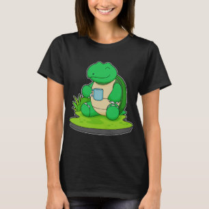 T-shirt Café à la tortue