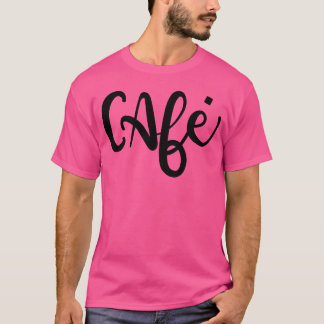 T-shirt CAFE ami français