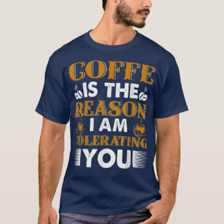T-shirt Café amusant pour les amateurs de café et caffe Ba