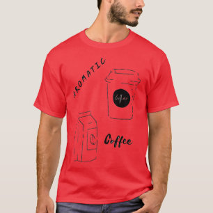 T-shirt Café aromatique Café Café Lover Frappuccino Ic