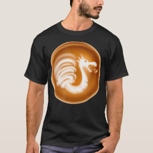 T-shirt Café Art Latte Espresso Barista Dessin Café