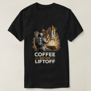 T-shirt Café avant le décollage