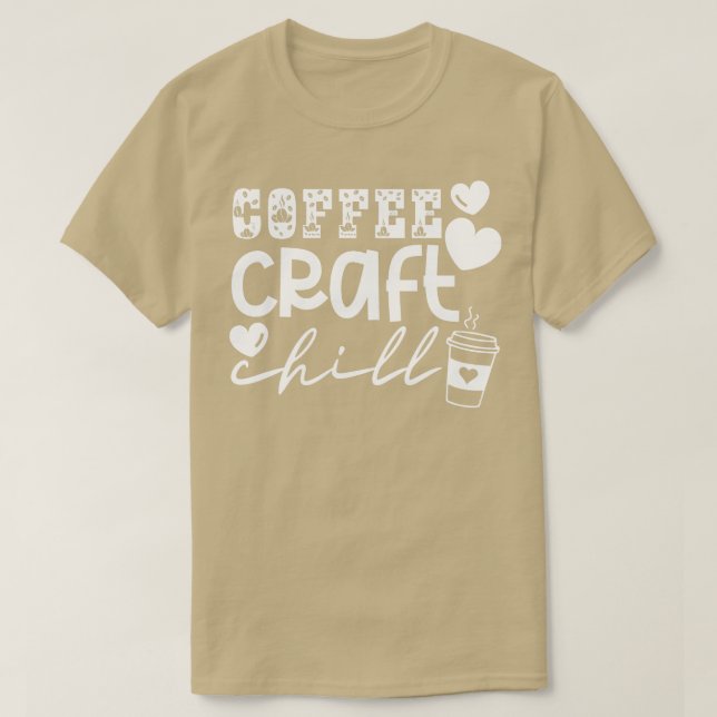 T-shirt Café Bateau Chill 11 (Design devant)