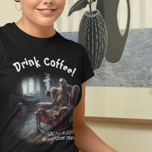 T-shirt café boisson