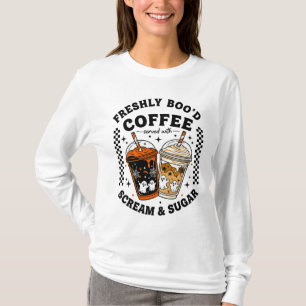 T-shirt Café Boo’d frais Halloween-Cute Ghost Barista