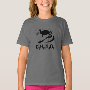 T-shirt Café C8H10N4O2