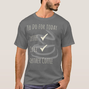 T-shirt Café-Cadeau Barista Caffiné Devis À Faire 3