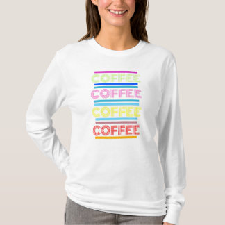 T-shirt Café, Café, Café