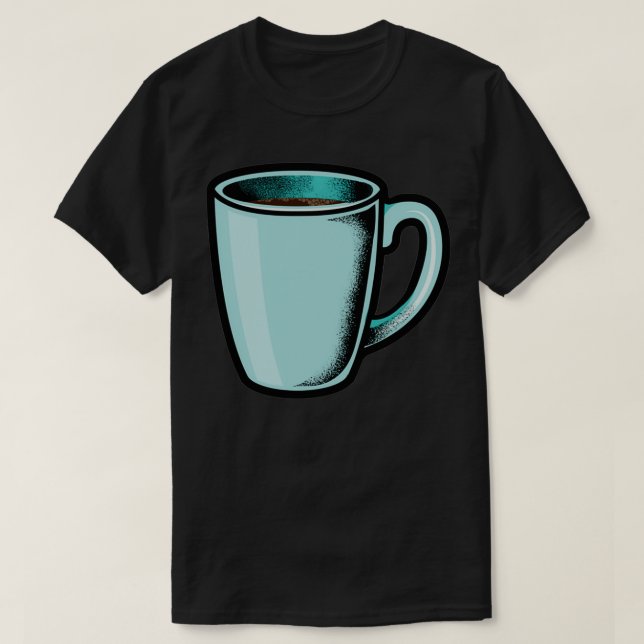 T-shirt Café Caféine Caf Espresso Cappuccino 17 (Design devant)