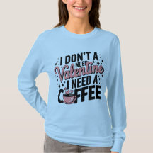 Café d'abord : Tee Valentine féminin