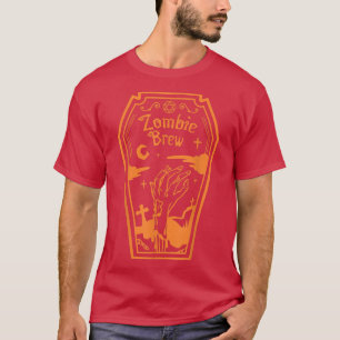 T-shirt Café d'équipage Zombie Happary Halloween nuit Gho