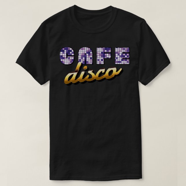 T-shirt Café Disco (Design devant)