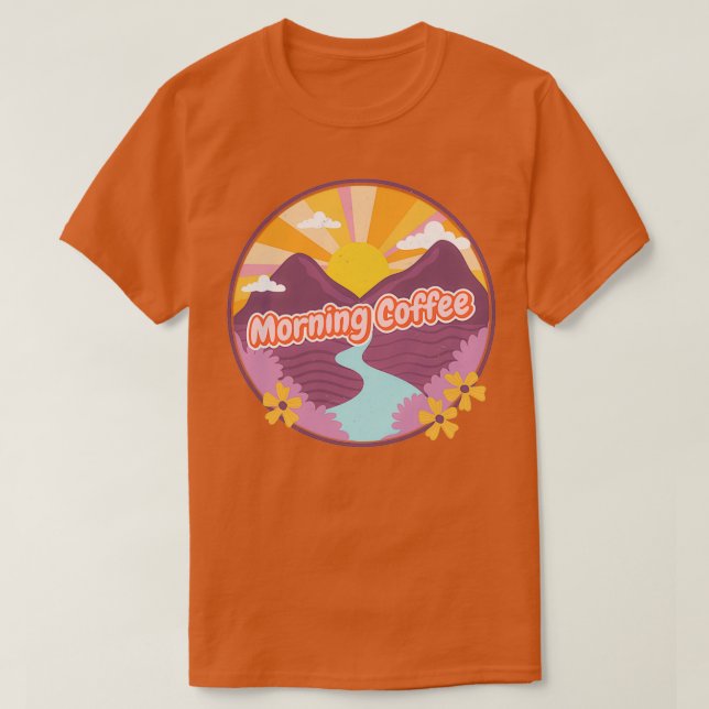 T-shirt Café du matin 6 (Design devant)