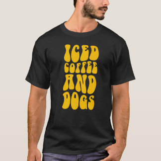 T-shirt Café Et Chiens Vétérinaires Recépionistes Te