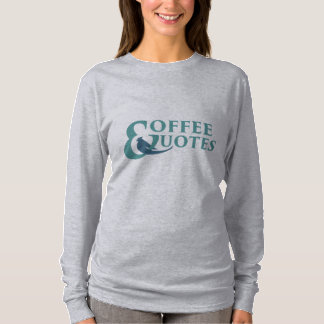 T-shirt Café et citations