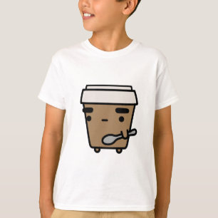T-shirt Café et cuillère
