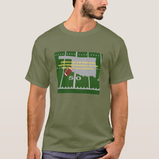 T-shirt Café et Football en Oklahoma