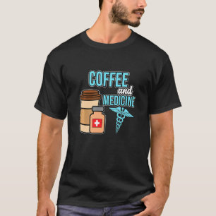 T-shirt Café Et Médecine Étudiants De L'École Médicale Doc
