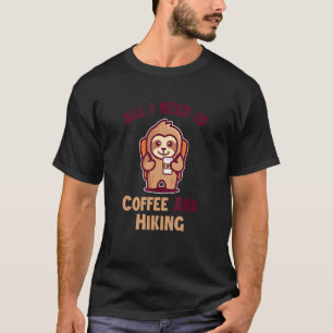 T-shirt Café Et Randonnée Rangement Extérieur Promeneur