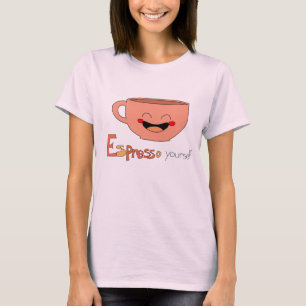 T-shirt Café express vous-même