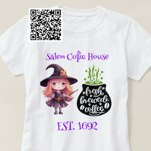 T-shirt Café frais sorcier Salem