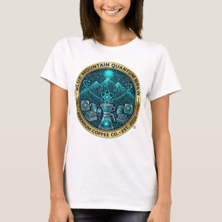 T-shirt Café Futuriste Blue Mountain Quantum Brew