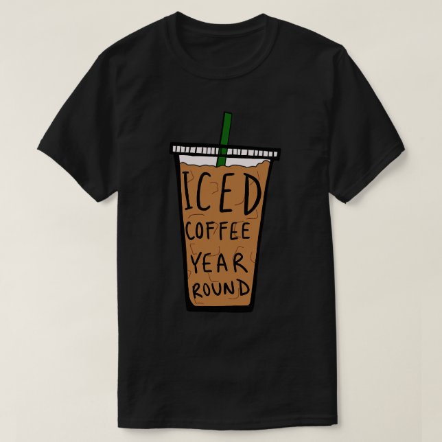 T-shirt Café glace (Design devant)
