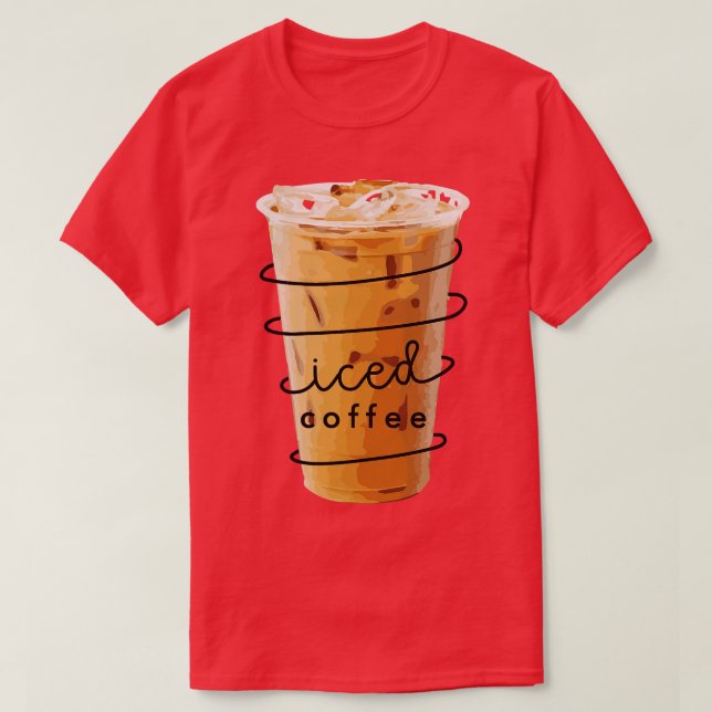 T-shirt Café glace (Design devant)