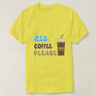T-shirt Café glacé S'Il Vous Plaît