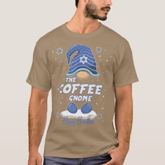 T-shirt Café Gnome Funny Hanoukka Family Correspondance