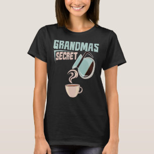 T-shirt Café Grillades Barista Roaster Grandmas Sec