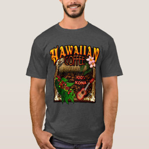 T-shirt Café hawaïen