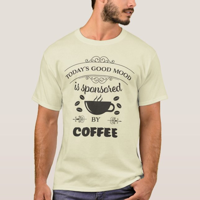 T-shirt café homme (Devant)