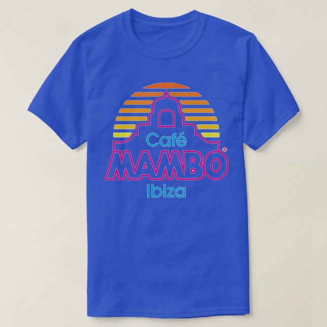 T-shirt Café Mambo Ibiza  (Design devant)