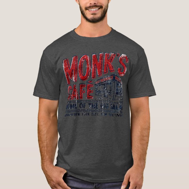 T-shirt Café Moine Accueil de la grande salade (Devant)