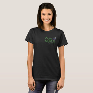 T-shirt Cafe Momus néon illumine le logo du café du diner 
