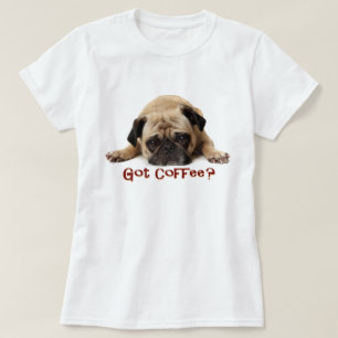 T-shirt Café obtenu ? Pièce en t de carlin