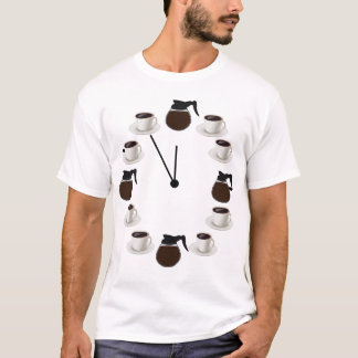 T-shirt Café O'clock Tout le temps