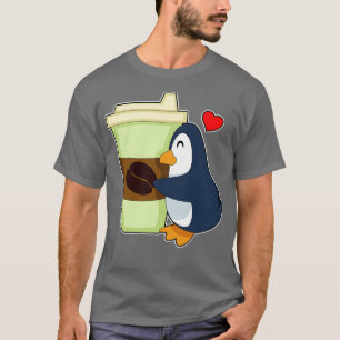 T-shirt Café Penguin pour aller