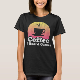 T-shirt Café pour femmes et jeux de société V-Neck
