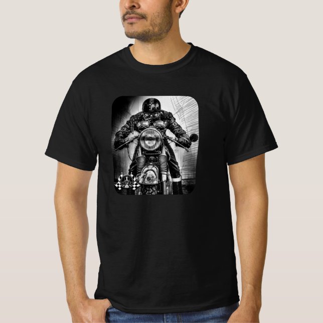 T-shirt Cafe Racer t shirt (Devant)