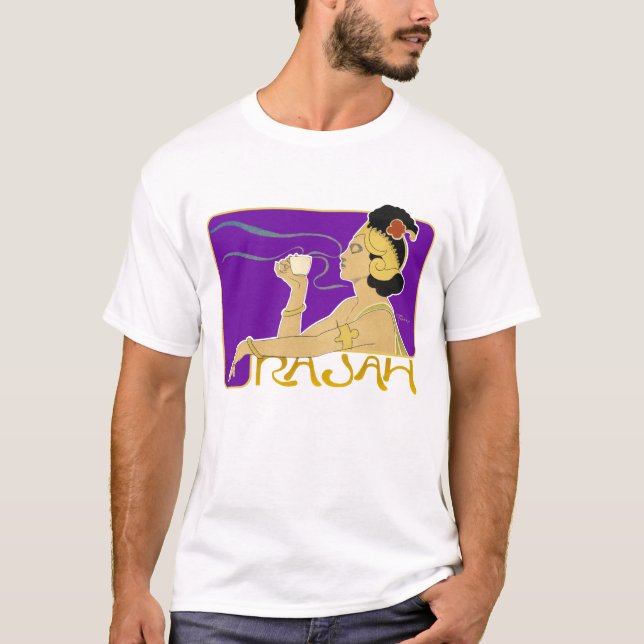 T-shirt : café Rajah Vintage (Devant)